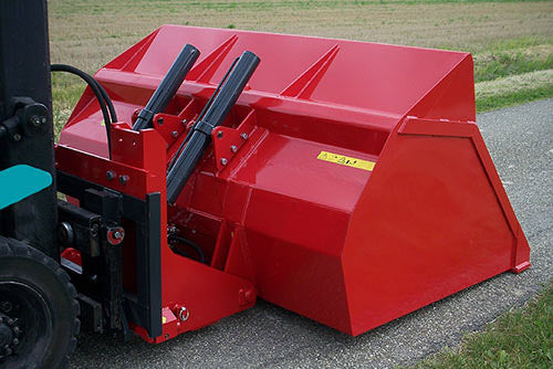 Heavy duty bulk container (on FEM fork carriage)