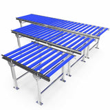 Roller conveyor with adjustable legs - Roll width 700mm - Roll diameter 50mm - Length 1 meter - C/C distance 120mm