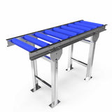 Roller conveyor with adjustable legs - Roll width 300mm - Roll diameter 50mm - Length 1 meter - C/C distance 120mm