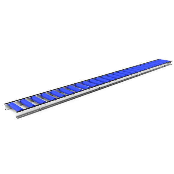 Roller conveyor with plastic rollers - Roll width 200mm - Roll diameter 50mm - Length 3 meters - C/C distance 120mm