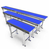 Roller conveyor with adjustable legs - Roll width 300mm - Roll diameter 30mm - Length 1 meter - C/C distance 35mm