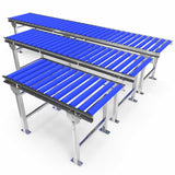 Roller conveyor with adjustable legs - Roll width 500mm - Roll diameter 50mm - Length 1 meter - C/C distance 90mm