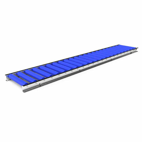 Roller conveyor with plastic rollers - Roll width 300mm - Roll diameter 50mm - Length 2 meters - C/C distance 90mm