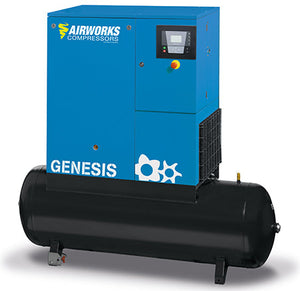 Screw compressor Genesis 11-500 C5+ with fixed speed.