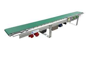 Heto Facade conveyor belt / Pathaway belt / Delivery Conveyor with Center Drive